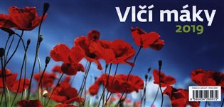 Stolní kalendář Vlčí máky řádkový 2019 - 