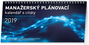Stolní kalendář Manažerský s citáty 2019 - 