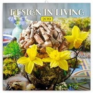 Poznámkový kalendář Design in Living 2019