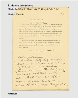 Ľudácka prevýchova - Marína Zavacká