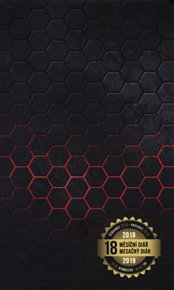 18 měsíční diář Petito – Hexagon 2018/2019: 11 x 17 cm