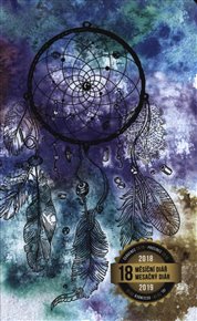 18 měsíční diář Petito – Lapač snů 2018/2019: 11 x 17 cm