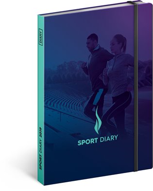 Sportovní diář 2019: 15 x 21 cm - 