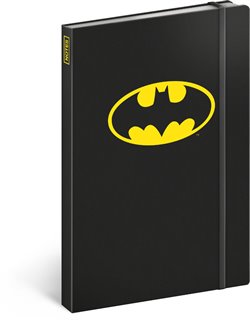 Levně Notes Batman – Signal, linkovaný. 13 x 21 cm