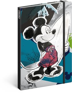 Levně Presco Group notes Mickey linkovaný 13 x 21 cm