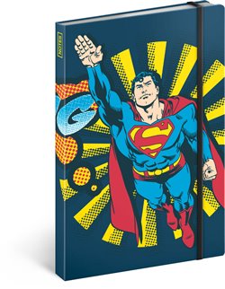 Levně Notes Superman Bang linkovaný 13 x 21 cm