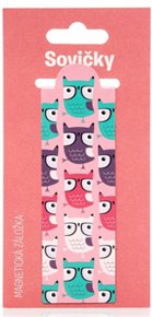 Magnetická záložka Sovičky