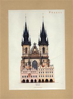 Levně L. Patrignani - Týnský chrám, pasparta 210x297