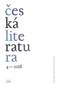 Česká literatura 4/2018