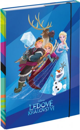 Desky na školní sešity A4 Frozen - 