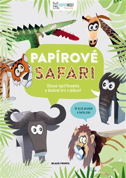 Levně Papírové safari. 16 listů předloh a herní plán