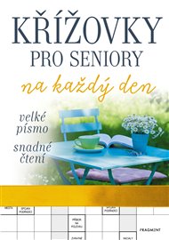 Křížovky pro seniory na každý den 4 (žluté): velké písmo, snadné čtení -  kolektiv autorů