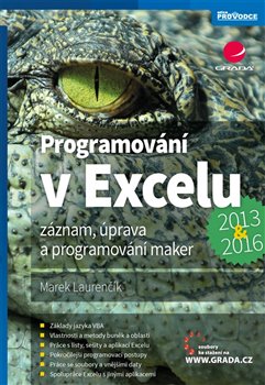 Programování v Excelu 2013 a 2016 koupíte na Kosmas.cz
