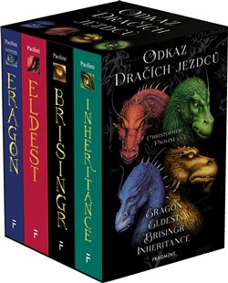 Levně Odkaz Dračích jezdců – Eragon, Eldest, Brisingr, Inherit - Christopher Paolini