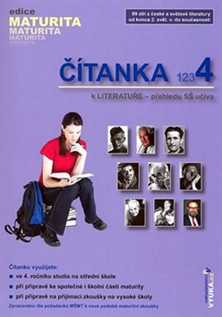 Kniha Čítanka k literatuře 4 - přehledu SŠ učiva