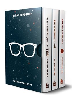 Levně Ray Bradbury BOX. Marťanská kronika, 451 stupňů Fahrenheita, Ilustrovaný muž - Ray Bradbury