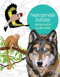 Levně Nejkrásnější zvířata. Vybarvování podle čísel