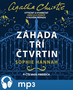Levně Záhada tří čtvrtin, mp3 - Sophie Hannah