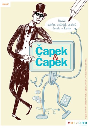 Čapek &amp; Čapek - skicář - Monika Švec Sybolová, Karin Vrátná Militká