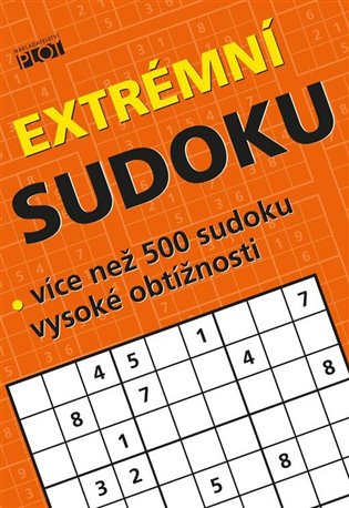 Extrémní sudoku - Více než 500 sudoku nejvyšší obtížnosti - Petr Sýkora