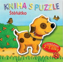 Levně Štěňátko - Kniha s puzzle