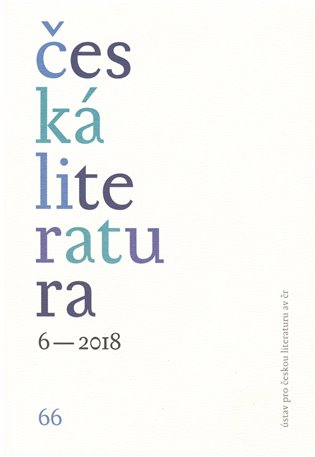 Česká literatura 6/2018 - 