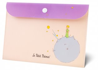 Plastová kapsa s klopou Malý princ (Le Petit Prince) – Planeta - 