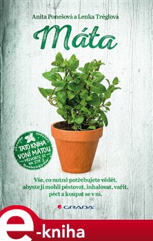 Levně Máta. Vše, co nutně potřebujete vědět, abyste ji mohli pěstovat, inhalovat, vařit, péct a koupat se v ní - Lenka Tréglová, Anita Ponešová