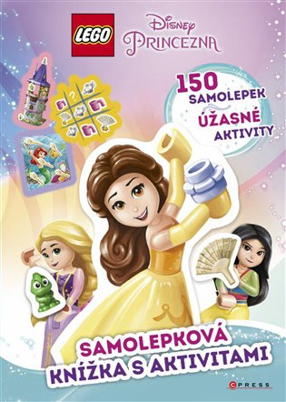 Lego Disney Princezna Samolepková knížka s aktivitami -  kolektiv