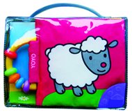 Látková kniha s chrastítkem Ovečka