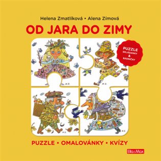 OD JARA DO ZIMY - Puzzle, básničky, omalovánky, kvízy koupíte na Kosmas.cz