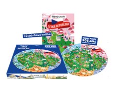Levně Objevuj s puzzle: Česká republika - Jana Jůzlová