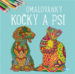 Kočky a psi - omalovánky - kolektiv