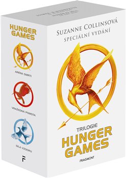 Levně HUNGER GAMES – komplet, výroční vydání 1.-3.díl - box - Suzanne Collins