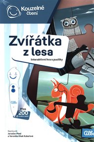 Kouzelné čtení - Zvířátka z lesa Hra s puclíky