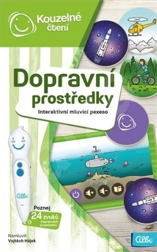 Kouzelné čtení - Dopravní prostředky pexeso
