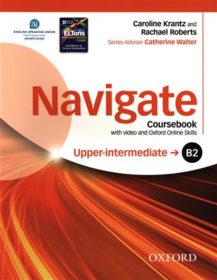 Navigate Upper Intermediate B2 Coursebook, DVD-ROM a Online Skills OUP ELT