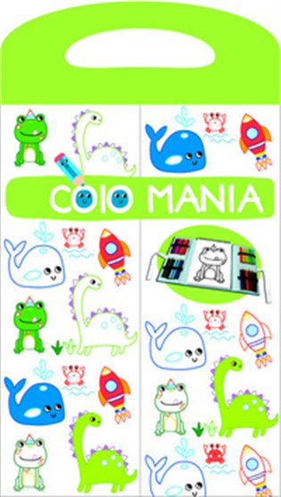 Omalovánka Colomania - zelená