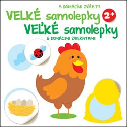 Levně Moje veľké samolepky Kura