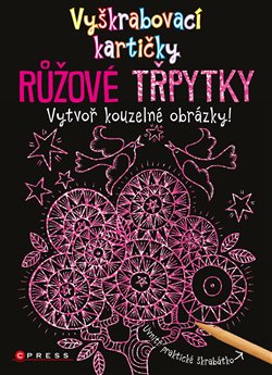 Levně Vyškrabovací kartičky: Růžové třpytky - CPRESS