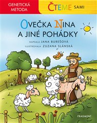 Čteme sami – genetická metoda - Ovečka Nina a jiné pohádky - Jana Burešová
