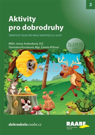 Aktivity pro dobrodruhy - Tajuplný les - Jenny Andresková, Stanislava Kociánová, Žaneta Křížová