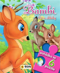 Levně Skládačková knížka: Bambi