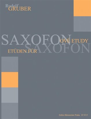 Saxofonové etudy - Rudolf Gruber
