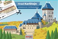 Hrad Karlštejn - Jednoduchá vystřihovánky
