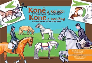 Koně a koníčci - Vystřihovánky pro začátečníky - 