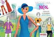 Modelka Nicol - vystřihovánky