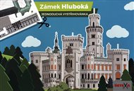 Zámek Hluboká - Jednoduchá vystřihovánka