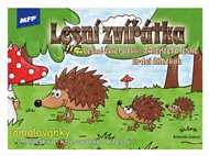 Omalovánky Lesní zvířátka ježeček