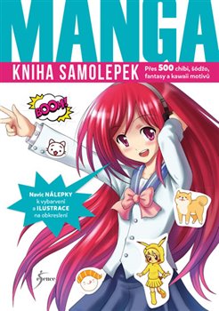 Levně Kniha samolepek: Manga